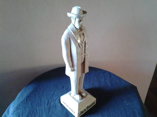jack daniels advertising statue